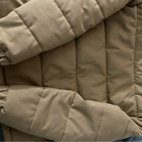 Express Tan Puffer Jacket - Picture 6 of 6